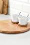 Rotating Table 39 cm Birch Wood Rotating Presentation Tray, Medium, Service Tray - 3