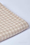 وشاح تريكو منقوش بنقشة Houndstooth - 4