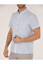 Light Blue Regular Fit Short Sleeve Shirt 50265118-Vr003 - 6