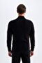 Men's Black Sweater - Model R1127Az/Bk27 - 7