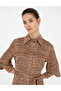 Brown Regular Fit Woven Dress 50284059 -Vr029 - 2