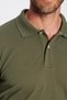 Men's Slim Fit Slim Fit Cotton Soft Texture Breathable Fabric Anti-Curling Collar Khaki Polo Collar T-Shirt - 4