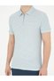 Aqua Slim Fit Zippered Polo Collar T-Shirt 50288682-Vr007 - 6
