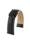 R4102W Leather Strap - Black - White - 22mm
