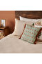 100% Cotton Indian Art Jacquard Double Bedspread Set Cream (240X260 cm) - 2
