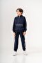 Nothing Impossible Printed Leg Print Detailed Zippered Collar Boys' Tracksuit Set - 2