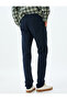 Slim Fit Cotton Gabardine Trousers - 4