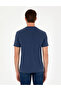 Navy Blue Slim Fit Crew Neck T-Shirt 50290643-Vr033 - 5
