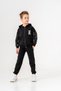 Pixel World Printed Sleeves with Print Detail Hooded Boys' Tracksuit Set