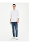 Cobalt Blue Slim Fit Long Sleeve Shirt 50289388-Vr045 - 4