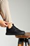 345 Black Color Black Sole Men's Casual Shoes - 3