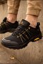 Migos Waterproof Black Men's Outdoor Shoes - 5