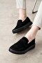 317 Black Color Men's Casual Shoes with Black Sole - 2