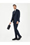 Navy Blue Ex. Slim Fit Fabric Trousers 50297514-Vr033 - 3