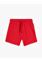 Basic Shorts with Tie Waist Cotton - 3