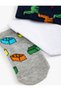 Set of 3 Patterned Booties Socks - 3