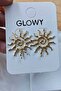 Spiral Sun Gold Earrings - 3