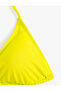 Triangle String Bikini Top Basic - 3