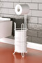 Standing Spare Wc Toilet Paper Holder White Mg093