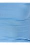 Midi Slip Dress Asymmetrical Collar Draped Sleeveless Slim Fit - 6