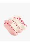 Booties Socks Set of 3 Floral Patterned