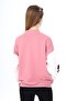 Girls' College Collar Snap Closure Drop Shoulder Embroidery Printed Color Block Knitted Cardigan - 2 Thread - 6