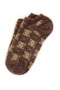Women's Brown Booties Socks 50287393-Vr037 - 2