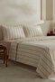 Keos Double Yarn-Dyed Duvet Cover Set White - 2