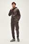 Leo Full-Zip Hoodie Anthracite Zippered Hooded Men's Sweatshirt - 6