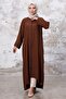Asymmetric Zippered Ferace 1250 - Brown - 5
