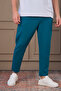 Men's 100% Cotton Short Leg Trousers Turquoise - 4