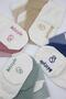 Bistil Organic Seamless 3-Piece Polka Dot Non-Slip Combed Cotton Socket Baby Socks 0-3 Months - 7