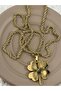 Steel Gold Necklace 60cm - 2