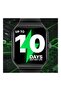 Smart Watch, Sporty BT 3.0 + BLE 5.2 Fitness Tracker, 1.96” Always-On AMOLED Display, Black - 5