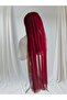 Turban Ready-Made Wrap Ready-Made Veil with Burgundy Veil - 2