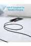 322 PowerLine USB-A to USB-C Fast Charging Cable (6ft/1.8m), 15W & 10,000 Bends, Black - 5