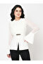 Embellished Waistband Top with Bell Sleeves - 3
