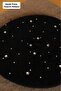 Hat Painter's Hat with Stones Cap Winter Black Color Outerwear Woolen Valentine's Day Gift with Zircon Stones - 5
