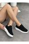 Black Lace Women's Sneakers - 4