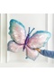 Pink Blue Butterfly 1 Year Old Balloon Set Butterfly Concept Birthday Balloon Balloon Set - 3