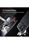 مجموعة واقي عدسة حماية الكاميرا المتوافقة مع هاتف Xiaomi Mi 14T Pro + مجموعة زجاج واقي شاشة 9H 2 في 1 - 4