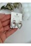 Xuping Model Zircon Stone Silver Color Imported Heart Earrings - 3