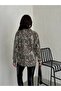 Leopard Patterned Gabardine Jacket - 6