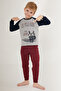 U.S. Polo Assn Gray Boy's Long Sleeve Double Suit - 3