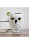 Owl Porcelain Mug, White, 13X12