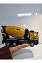 Toy Mixer Vehicle Cement Truck Metal Head 6 Wheels Construction Toy 20cm Engineering Vehicle - 6