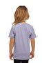 UniSex KidS Crew Neck Light Lilac T-Shirt - Short Sleeve - 3