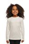 Ecru Basic Unisex Children's Seasonal Crew Neck Long Sleeve T-Shirt