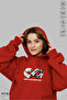 Unisex Hoodie Long Sleeve Ataturk Infinity Printed Hooded Sweatshirt Oversize Cotton - 3