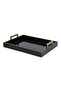 Rectangular Wooden Serving Tray with Handle  40cm